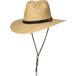 1027 Fisherman's Fedora Fine Raffia